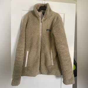 Patagonia Beige Fleece Jacket